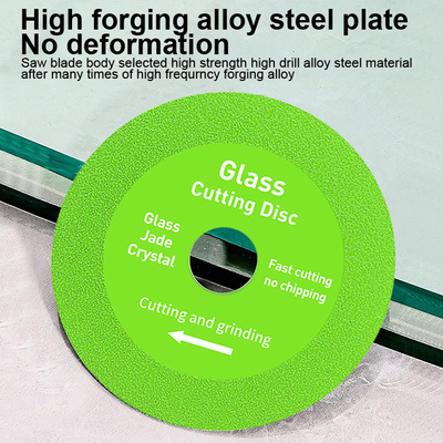 Diamond Cutting Blade Disc a 4 pollici di vetro 100mm ultra sottile