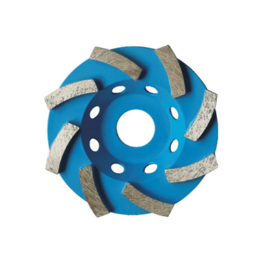 Digrigni 46 Diamond Single Row Cup Wheel per concreto sinterizzato