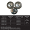 CE di alluminio di Diamond Cup Grinding Wheel della muratura 4 della matrice