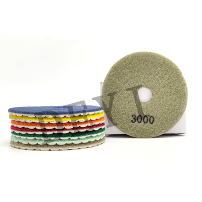 Insabbiamento del granito del marmo di 50 Grit Diamond Stone Polishing Pads For